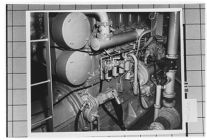 65 ft. Tug U.S. Coast Guard.  Interior shot of Engine/ Mechanical room